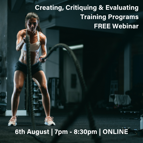Creating Critiquing & Evaluating Training Programs FREE Webinar